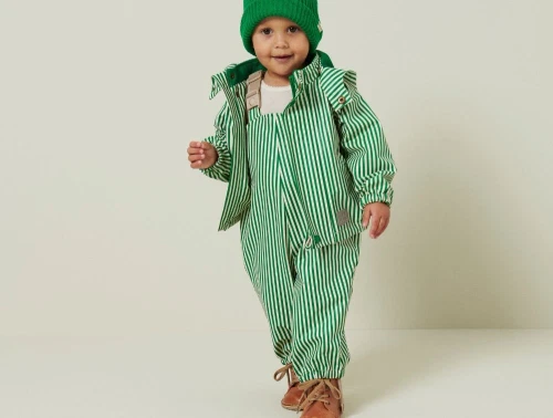 MarMar Oddy regntøj grøn stribet